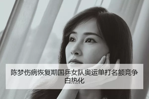 陈梦伤病恢复期国乒女队奥运单打名额竞争白热化
